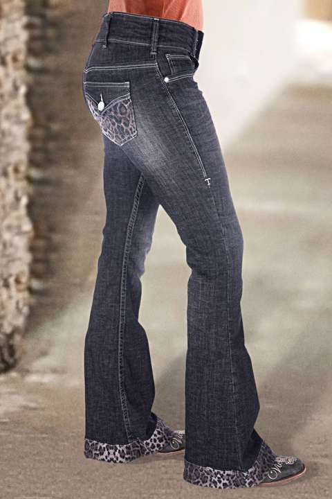 Jean bootcut outlet taille basse