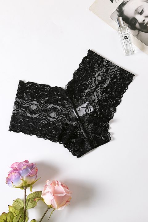 Floral Lace Sheer Panty gallery 1