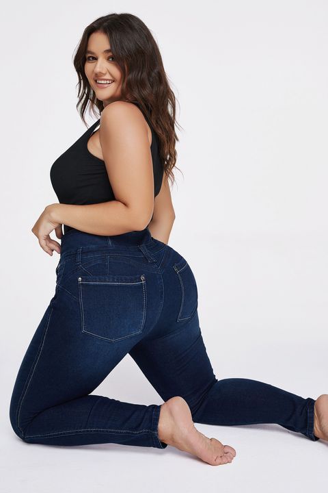Tummy Control Butt Lifting High Waist Skinny Jeans gallery 1