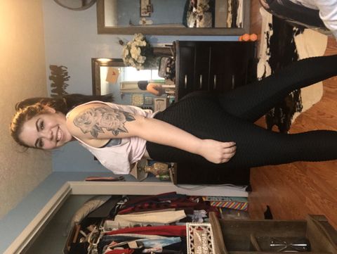High Waist Butt Lifting Textured 